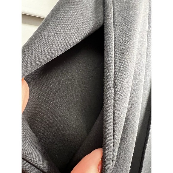 Soma Luxe Modal Wide Leg High Rise Pull On Pants  Women's Size Large Black NWT - Picture 6 of 9